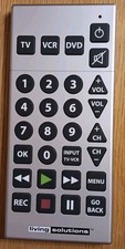 JUMBO Universal Television TV Remote Control Large Button 11"x5" Giant Oversized