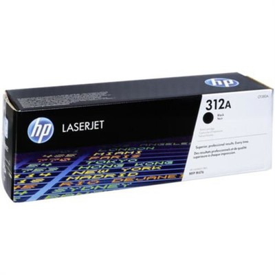 HEWLETT-PACKARD HP 312A Black Toner LaserJet Pro 400 co # CF380A