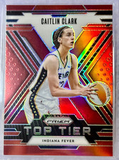 2026 WNBA Prizm Top Tier 🔴 Red CAITLIN CLARK #13 Fever /99 SP Pkg Fresh - read
