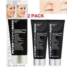 2 PACK Peter Thomas Roth Instant Firm Temporary Face Tightener Cream-3.4oz/100ml