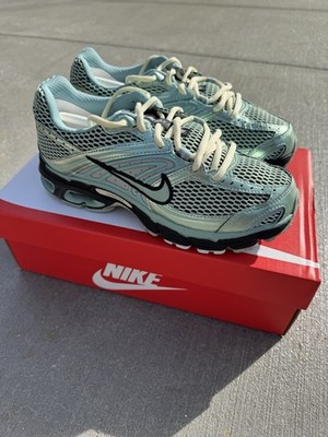Nike Air Max Moto 2K Mineral Light Silver Black Women's Mesh Sneakers HQ2056-301