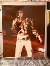 ELVIS PRESLEY 8x10 ORIGINAL PHOTO On Old Kodak Paper