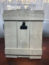 Hobby Lobby Easel Distressed White W/Black Clip Cottage Farm Primitive 10.5 In