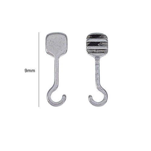 10pcs Orthodontic Crimpable Hook Sliding/Spiral Dental button traction hook Stop - Picture 23 of 38