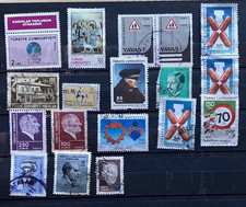 Lot Briefmarken Türkei Gestempelt - 18 Marken