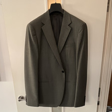 REISS Men’s Green One-Button Suit Jacket/Blazer 44in Chest Size L Regular