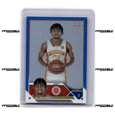2023 Topps Chrome McDonald's A/A - Blue #59 DJ Wagner Rookie /99
