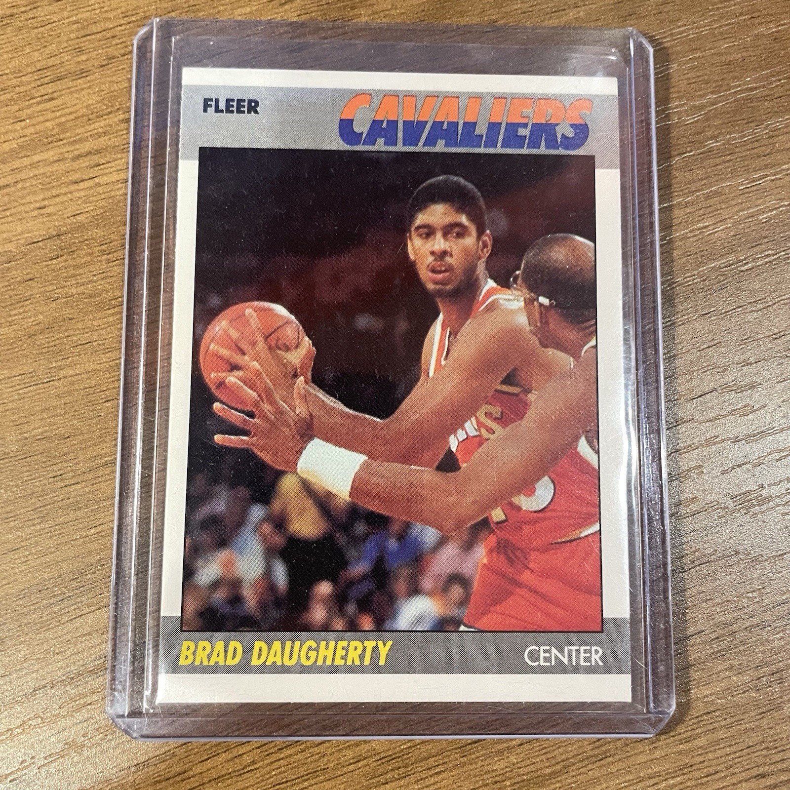 1987-88 Fleer - Brad Daugherty #25 RC Cleveland Cavaliers