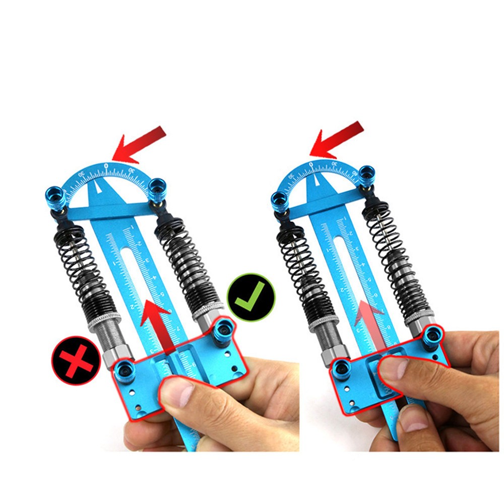 Adjustable RC Car Truck Aluminum Alloy Shock Absorber Balance Measurement Tool b thumbnail 9
