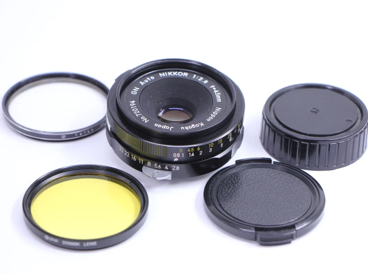 Nikon NIKKOR f/2.8 Camera Lenses 45mm Focal for sale | eBay