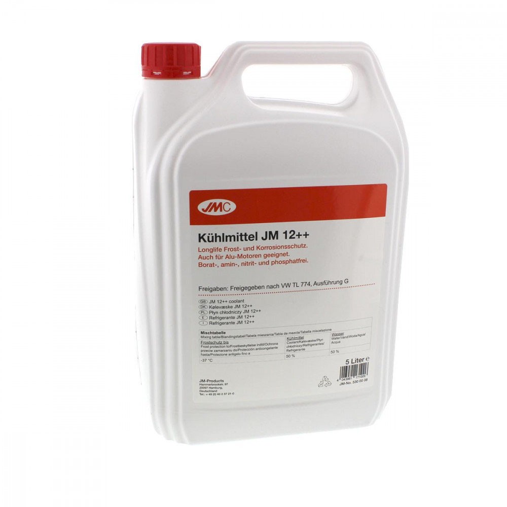 JMC Coolant Radiator Antifreeze JM 12++ Concentrate 5 Liters Canister