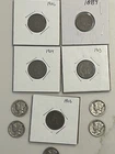 Nice Lot Of Indian Head Cent And Silver Mercury Dimes