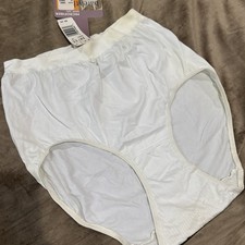 NOS Vintage BALI Skimp Skamp HI CUT Granny Panties NYLON Underwear 90  s sissy 11