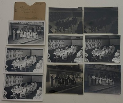 1949 VTG B&W Photos & Negatives CAPITOL THEATRE St Petersburg FL Nostalgia COA