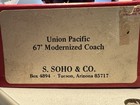 BRASS UNION PACIFIC 67' MODERNIZED COACH # 4302 by S. SOHO PRO FINISH — photo 10