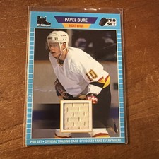 2021-22 Leaf Pro Set Blaster Memorabilia Blue Pavel Bure #PSM-63 HOF