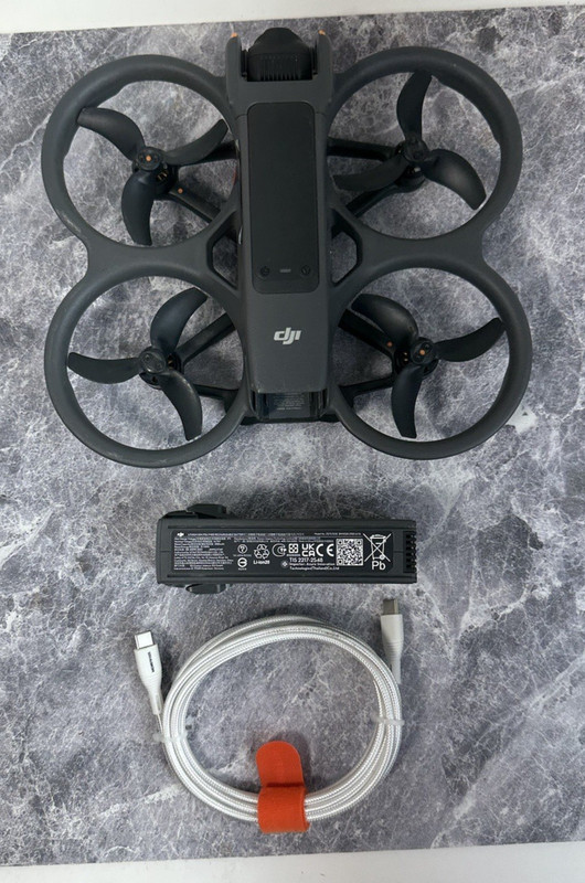 DJI Avata 2 FPV 4K Camera Drone w/ Intelligent Flight Battery FOR PARTS [Bound]