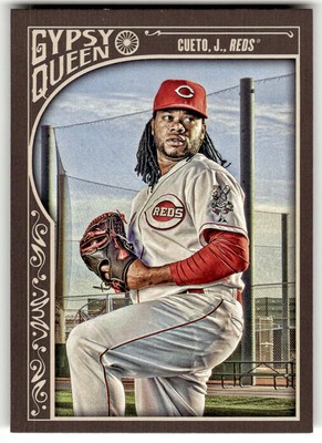 2015 Topps Gypsy Queen #102 Johnny Cueto Cincinnati Reds Baseball