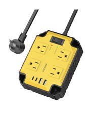 8-Outlets Heavy Duty Power Strip with 4 USB Ports 2 USB-C , Industr... Fast Ship