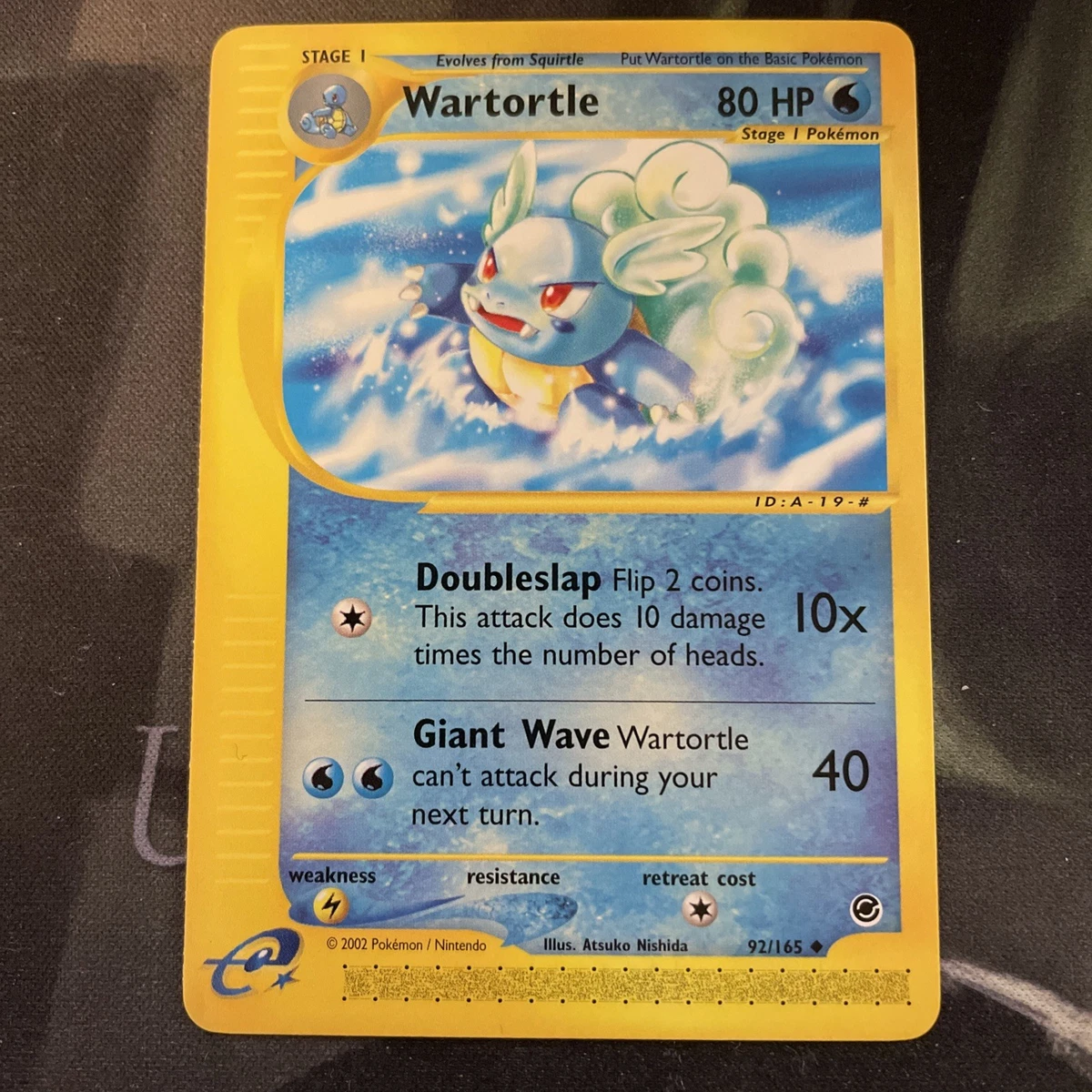 Wartortle Pokmon TCG Cards for sale | eBay