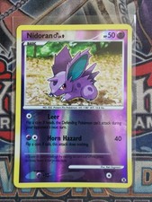 Nidoran 72/111 Reverse Holo D&P Platinum Rising Rivals Near Mint Pokemon