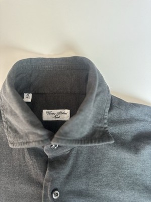 Cesare Attolini Napoli Cotton Button-Up Shirt Made in Italy