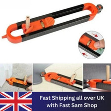 Profile Scribing Ruler Contour Gauge with Lock - Precise Scribe Tool Woodworking
