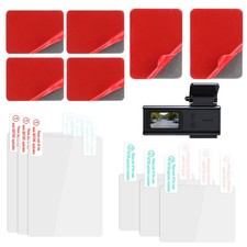 6 Pcs Electrostatic Sticker Mounting Dash Cam 6 Double-Sided for...