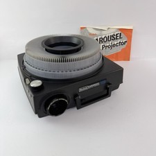 Kodak Carousel 760H Slide Projector With Tray Tested And Working With Extra Bulb
