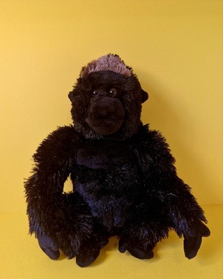Wild Republic Gorilla Stofftier 15 Zoll realistisches Plüschtier Silberrücken-Affe Stofftier