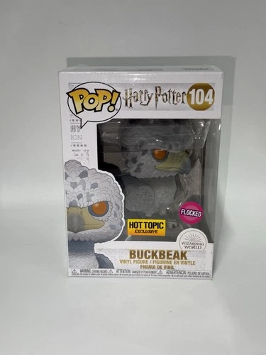 Harry Potter Funko Pop Buckbeak Flocked #104 Hot Topic Exclusive
