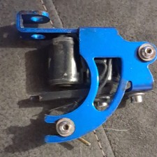 AKS Blue  Black Coil Tattoo Machine, 2 Metal Coils, Frame Included