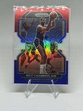 2021-22 Panini Prizm - Wilt Chamberlain #260 Red White & Blue Prizm