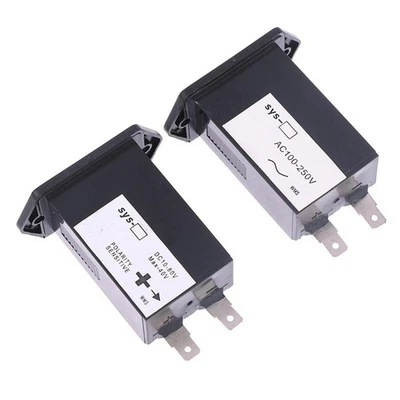 6 Digits 100-250V AC Hour Meter,Complete Sealed Quartz Timer Counter SYS-1 - Bild 1 von 4