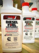 POWER SERVICE Diesel Fuel Supplement + Cetane Boost Winterizer AntiGel 26oz