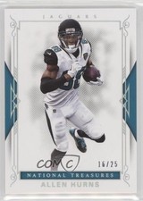 2017 Panini National Treasures Holo Silver 16/25 Allen Hurns #7 7xr
