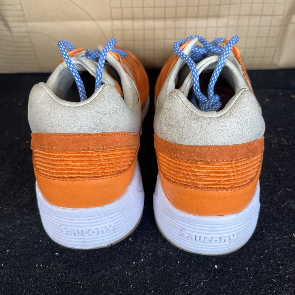 Zapatos Saucony Grid 8500 FIN Langosta Naranja NBY S70410-1 EE. UU. Para Hombres Talla 11.5 Foto 4 de 4