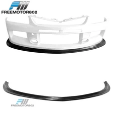Fits 06-07 Mitsubishi Lancer Evo MDA Style Front Bumper Lip Spoiler Unpainted PU