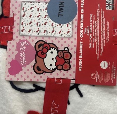 Hello Kitty San Rio With Pink Hearts & Turquoise Accents