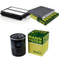 Mann-Filter Inspektionspaket Filtersatz FüR Honda CR-V III 2.4I-Vtec 4WD 2.4
