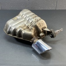 2013-2017 Audi Q5 8R 2.0L Rear Left Exhaust Muffler Resonator W/ Tip OEM