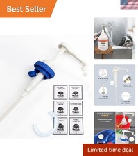 Versatile 5 Gallon Pump Dispenser with Customizable Features for Kitchen Salon