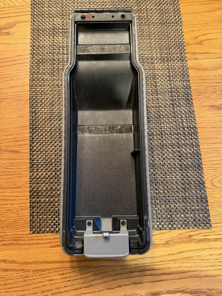 Buick Park Avenue 1995-2003 gris consola central cuero reposabrazos tapa superior OEM Foto 2 de 2