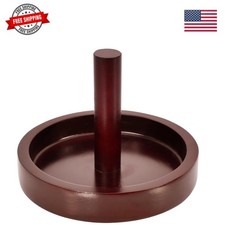 Wood Cone Talc Bowl Table
