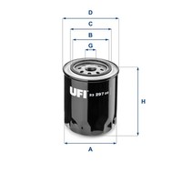 ÖLfilter UFI 23.297.00 Anschraubfilter FüR Rover Landrover LJ Range Discovery 90
