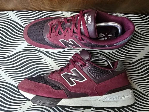 New Balance 597NEC Burgundy Trainers - UK 10 - Great Condition