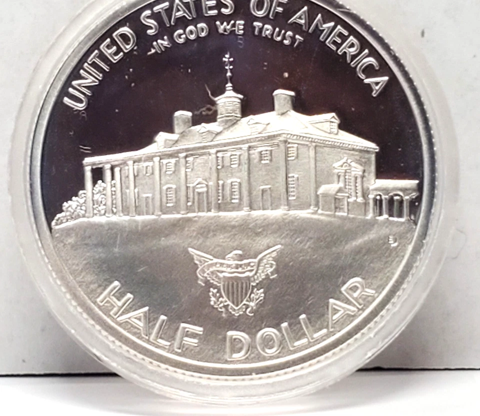 1982 S George Washington 250th Anniversary Silver Proof Half Dollar - Image 3 of 3