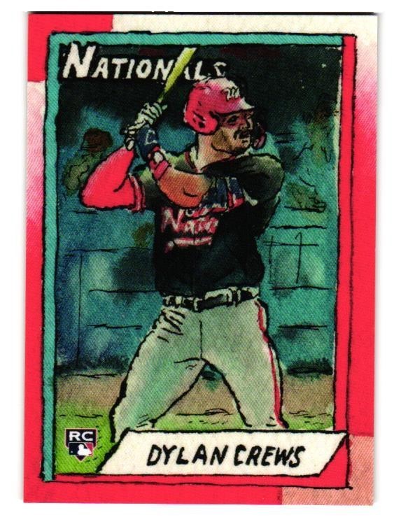 2025 Topps Shoebox Treasures Dylan Crews First Light Rookies 1990 Redux #FL-10