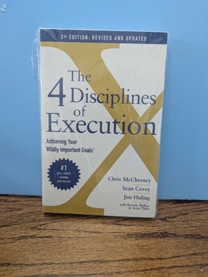 NEW Sealed 4 Disciplines of Execution 2nd Ed., Paperback