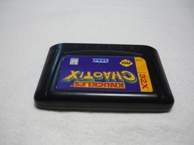 Knuckles' Chaotix (Sega 32X, 1995) Cart & Manual, Tested!